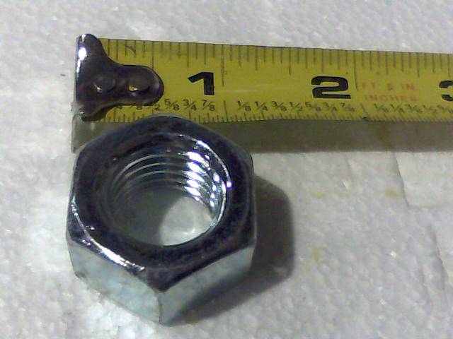 013605800 Bad Boy Mowers Part - 013-6058-00 - 3/4-10 Left Hand Thread Hex Nuts Zinc GR5