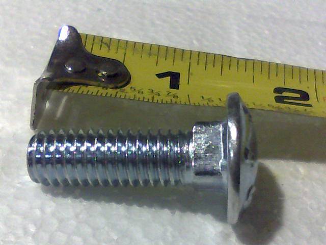 018504300 Bad Boy Mowers Part - 018-5043-00 - 3/8-16 X 1-1/4 Carriage Bolt