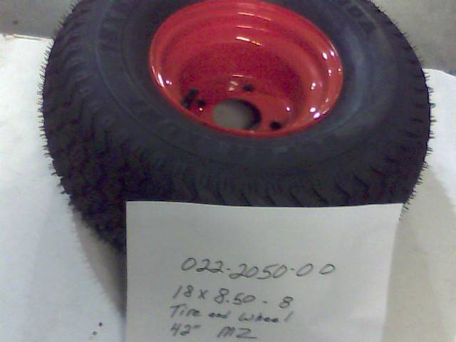 022205000 Bad Boy Mowers Part - 022-2050-00 - 18x8.50-8 w/8" Tire & Wheel