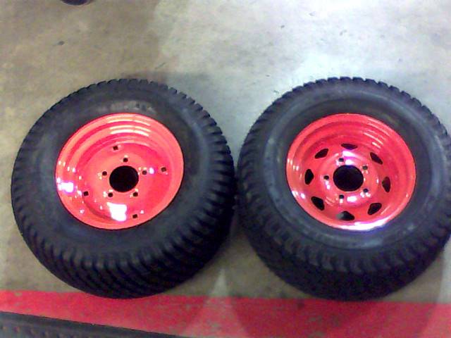 022545000 Bad Boy Mowers Part - 022-5450-00 - 24 x 12.00 - 12 Tire and Orange Wheel Assembly