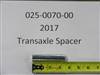 025007000 Bad Boy Mowers Part - 025-0070-00 - 2017 Transaxle Spacer