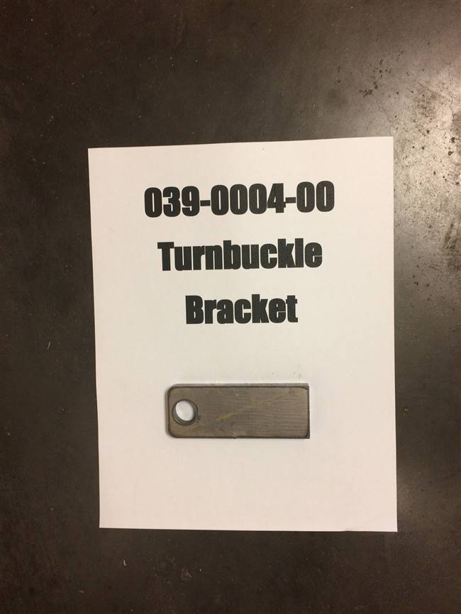 039000400 Bad Boy Mowers Part - 039-0004-00 - Turnbuckle Bracket (Frame)