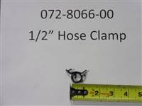 072806600 Bad Boy Mowers Part - 072-8066-00 - 1/2 Hose Clamp