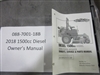 088700118B Bad Boy Mowers Part - 088-7001-18B - 2018  1500cc Diesel Owner's Manual