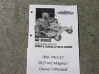 088700217 Bad Boy Mowers Part - 088-7002-17 - 2017 MZ Magnum Owner's Manual