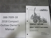 088700918 Bad Boy Mowers Part - 088-7009-18 - 2018 Compact Outlaw Owner's Manual