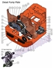 10AOSDPPA Bad Boy Mowers Part 2010 AOS DIESEL PUMP PLATE