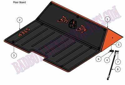 10CDIEFPA Bad Boy Mowers Part 2010 COMPACT DIESEL FLOOR PANEL