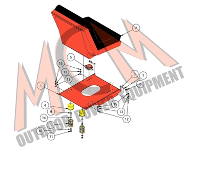 16MZSEAT Bad Boy Mowers Part 2016 MZ SEAT ASSEMBLY