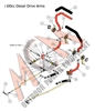171100DIEDARM Bad Boy Mowers Part 2017 DIESEL 1100 DRIVE ARMS