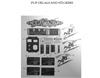 2011PDECAL Bad Boy Mowers Part 2011 LIGHTNING & PUP DECALS & STICKERS (Pup Models)