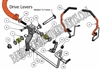 2011ZTDA Bad Boy Mowers Part 2011 ZT DRIVE ARM ASSEMBLY