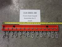 314000100 Bad Boy Mowers Part - 314-0001-00 - Front Chain Guard-Half