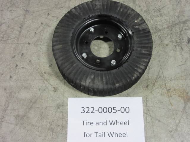 322000500 Bad Boy Mowers Part - 322-0005-00 - Tire & Wheel Only For 2014 Tail Wheel Assembly