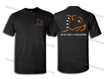 400000204 Bad Boy Mowers Part - 400-0002-04 - Standard Black Tee XL - ONLY AVAILABLE IN 2019 LOGO