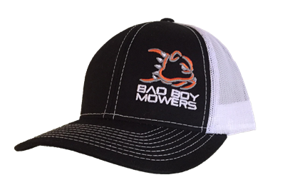 401007301 Bad Boy Mowers Part - 401-0073-01 - Black/White Mesh Hat New Logo