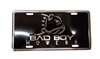 402000618 Bad Boy Mowers Part - 402-0006-18 - LIcense Plate - Black w/ New Logo