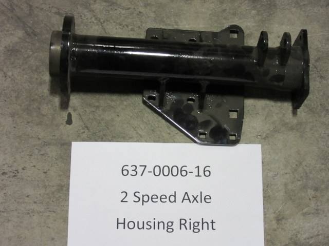 637000616 Bad Boy Mowers Part - 637-0006-16 - 2 Speed Axle Housing - RH