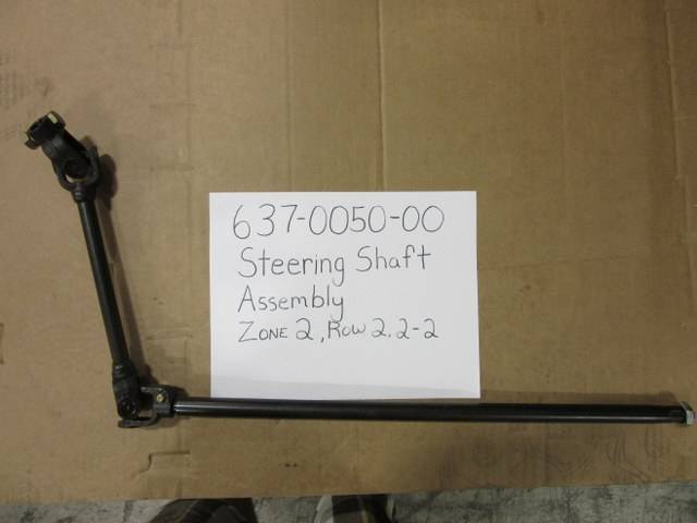 637005000 Bad Boy Mowers Part - 637-0050-00 - Steering Shaft Assembly