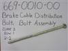 669001000 Bad Boy Mowers Part - 669-0010-00 - Brake Cable Distribution Bolt