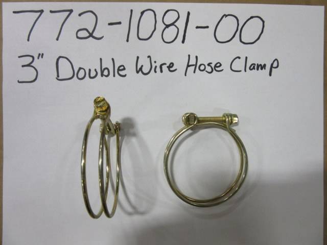 772108100 Bad Boy Mowers Part - 772-1081-00 - 3" DOUBLE WIRE HOSE  CLAMP