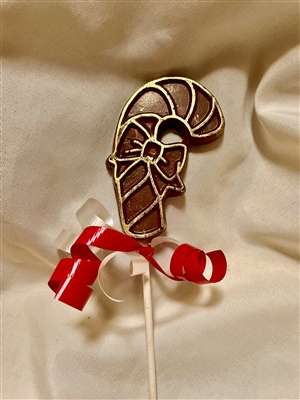 Chocolate Candy Cane Pop