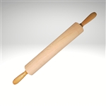 Grande Rolling Pin w/handles, 2.75" dia x 15" long