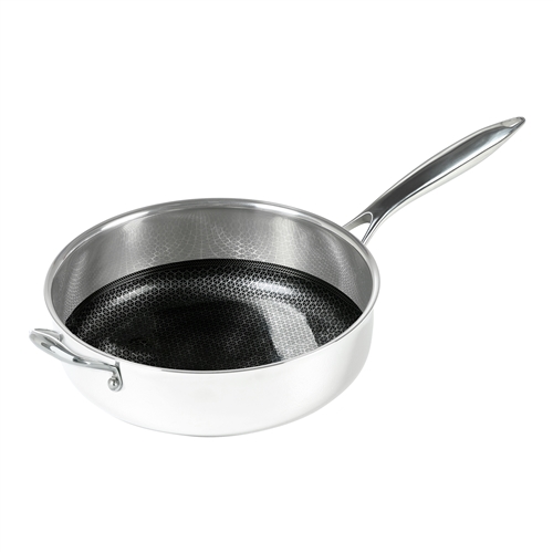 Black Cube Quick Release Saute Pan w/ Lid, 11"