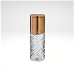 "Cristallo" Salt or Pepper Mill, Copper, 2"dia. X 6.7"