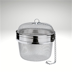 Image of the Kuchenprofi Herb/Spice/Tea ball, available in multiple sizes and great for both tea and cooking.