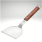 Texas BBQ hamburger turner short, 3.9" x 1.7"