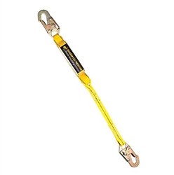 4' Shock Absorbing Lanyard