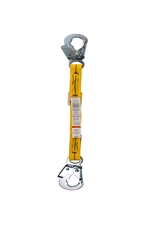 Guardian Non-Shock Absorbing Lanyard, Single Leg / Steel Snap Hook - 4' | 01260