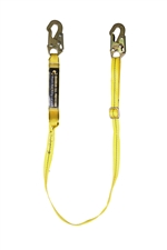 Guardian Adjustable Shock Absorbing Lanyard, Single Leg - 4'-6' | 01285