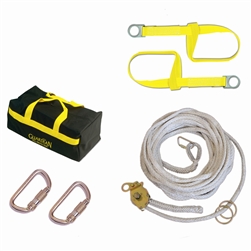 Horizontal Lifeline Kit -Black Polyester