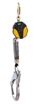 MSA 6' Workman Mini Personal Fall Limiter, Single Leg, AL36CL Rebar Aluminum Snaphook, ANSI