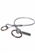 Guardian Vinyl Coated Galvanized Cable Choker Anchor with 2Â½" & 3" O-Ring Ends - 4' | 10451