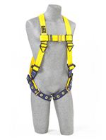 Delta Vest-Style Harness with Back D-ring and Buckle Leg Straps - Medium | 1106015