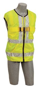 Delta Vest Hi-Vis Reflective Yellow Workvest Harness - X-Large | 1107421
