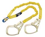 ShockWave 2 -100% Tie-Off Shock Absorbing Lanyard with Saflok Tower Hooks | 1244416