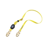 EZ-STOP Adjustable Shock Absorbing Lanyard - Single Leg