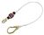 EZ-Stop Leading Edge Cable Shock Absorbing Lanyard with Steel Rebar Hook | 1246261