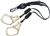 Force2 Adjustable 100% Tie-Off Shock Absorbing Lanyard with Snap Hook/Tower Hooks | 1246352