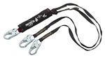 PRO 100% Tie-Off Shock Absorbing Lanyard for Hot Work Use with Snap Hooks | 1340187