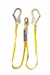 Guardian Big Boss Extended Free Fall Lanyard, Double Leg / Steel Rebar Hook - 6 Inch | 21303