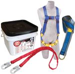 Compliance in a Can Light Roofer's Fall Protection Kit with Tie-Off Adaptor | 2199810