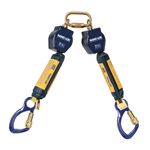 Nano-Lok Twin-Leg Quick Connect Self Retracting Lifeline with Aluminum Carabiners - Web | 3101271