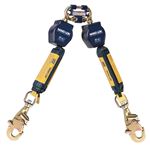 Nano-Lok Twin-Leg Quick Connect Self Retracting Lifeline with Swiveling Self Locking Snap Hooks - Web | 3101278