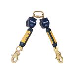 Nano-Lok Twin-Leg Quick Connect Self Retracting Lifeline with Snap Hooks - Web | 3101287