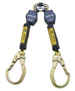 Nano-Lok Twin-Leg Quick Connect Self Retracting Lifeline with Steel Locking Rebar Hooks - Web | 3101471